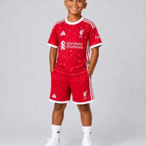 kid's Liverpool home jerseys
