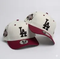 image_5ff3303d White And Maroon LA Dodgers Cap
