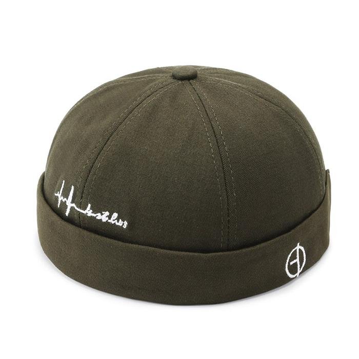 Unisex Cotton Brimless Docker Cap Beanie