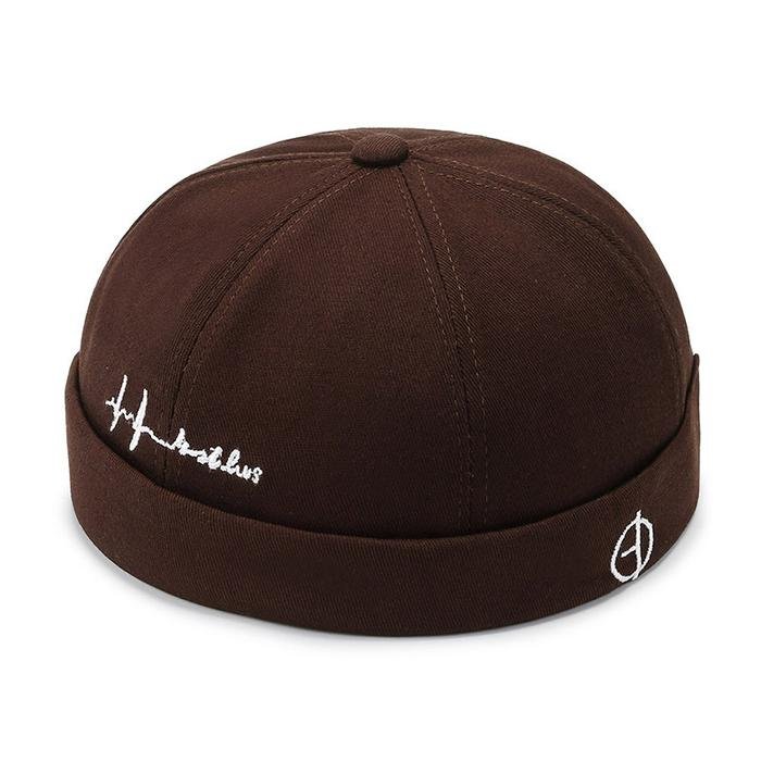Unisex Cotton Brimless Docker Cap Beanie