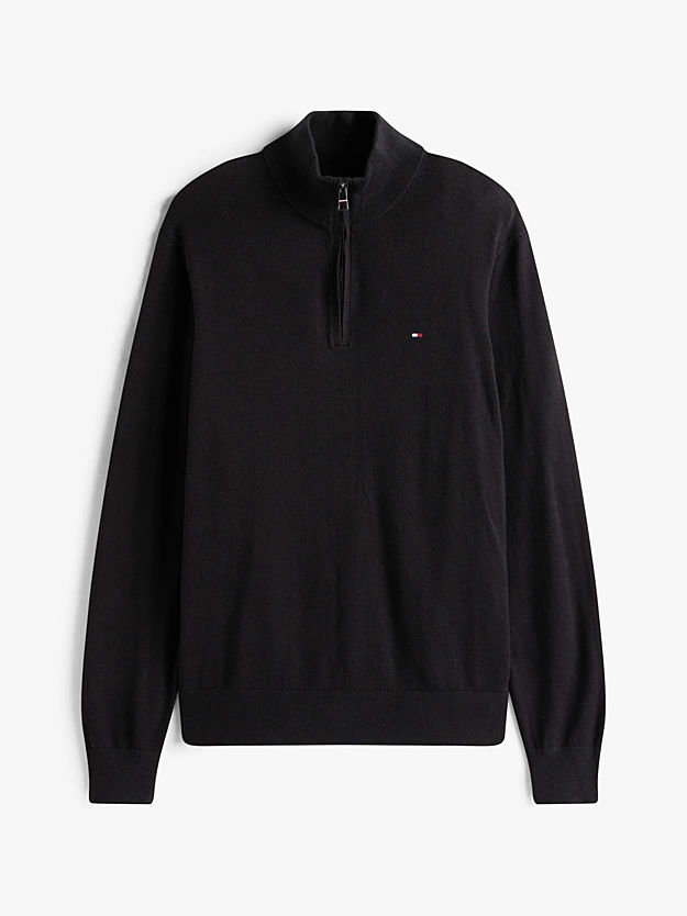 MW0MW28049_BDS_alternate6 Tommy Hilfiger Quarter-Zip Sweater