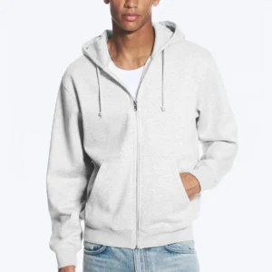 Heavyweight Full Zip Fleece Hoodie