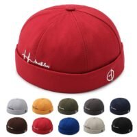Unisex Cotton Brimless Docker Cap Beanie