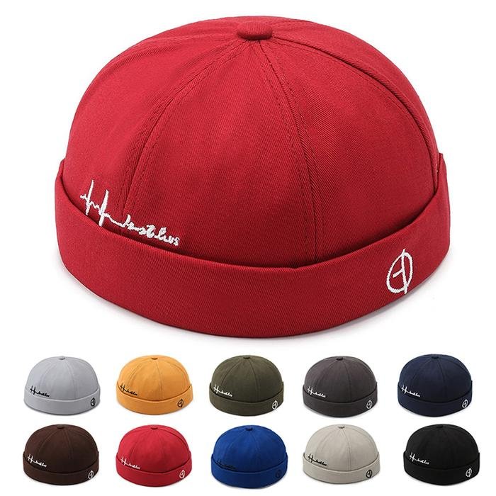 Unisex Cotton Brimless Docker Cap Beanie