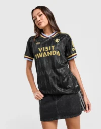 Aston Villa 2026/27 Away Jersey Black Gold