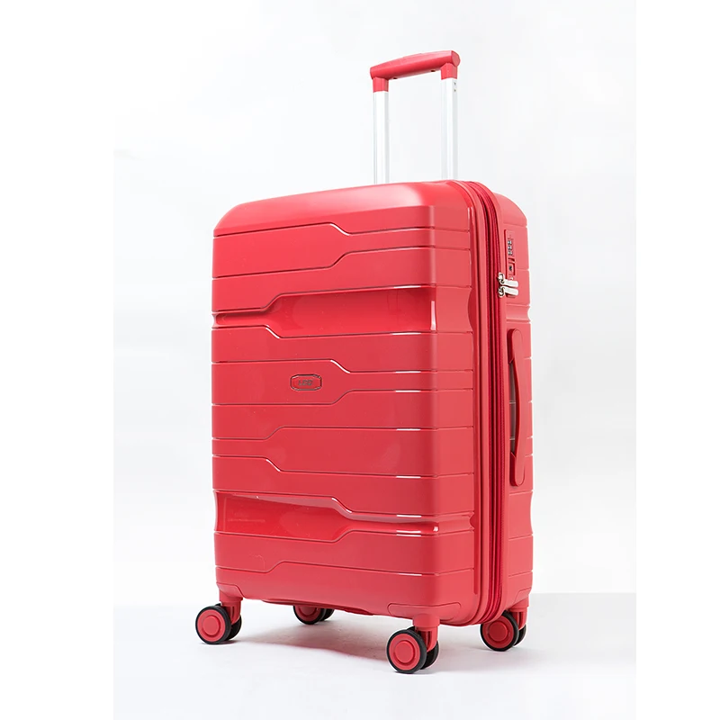 main-image-3hhh Red 3-Piece Hard Shell Spinner Luggage Set