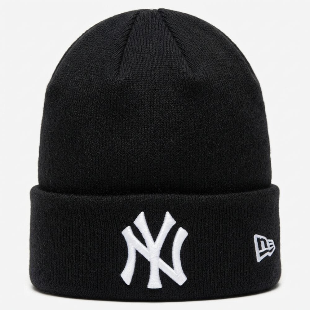 Black NY Yankees Beanie
